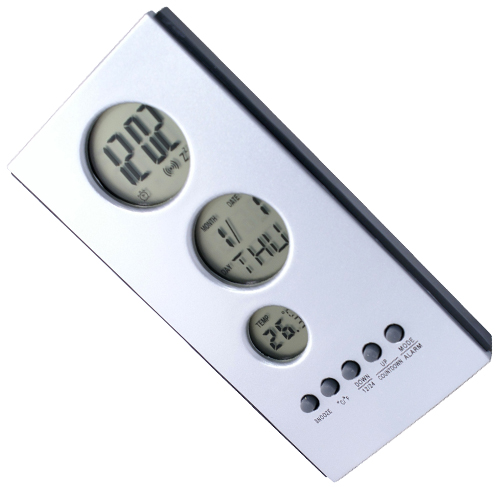 Reloj y temperatura vertical Impreso Reloj y temperatura vertical Impreso