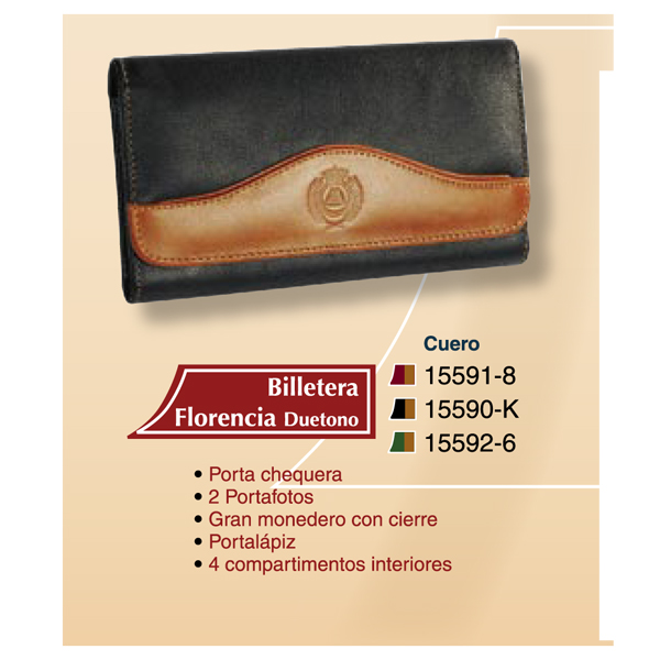 Billetera FLORENCIA Duetono