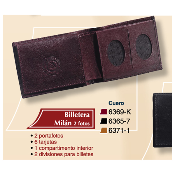 Billetera MILAN 2 fotos